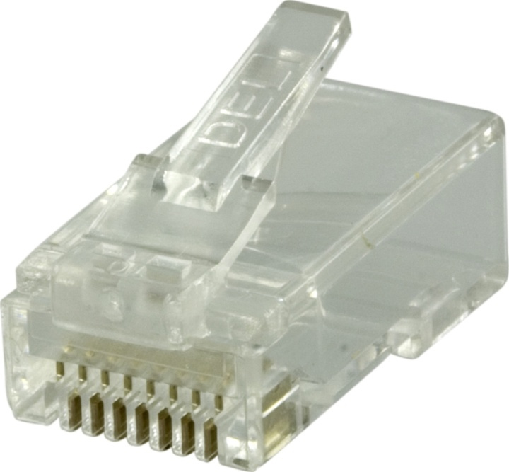 DELTACO RJ45 kontaktdon Cat6 UTP 20-pack (MD-18) i gruppen DATORER & KRINGUTRUSTNING / Datorkablar / Nätverkskablar / Adaptrar & Skarvdon hos TP E-commerce Nordic AB (38-35198)