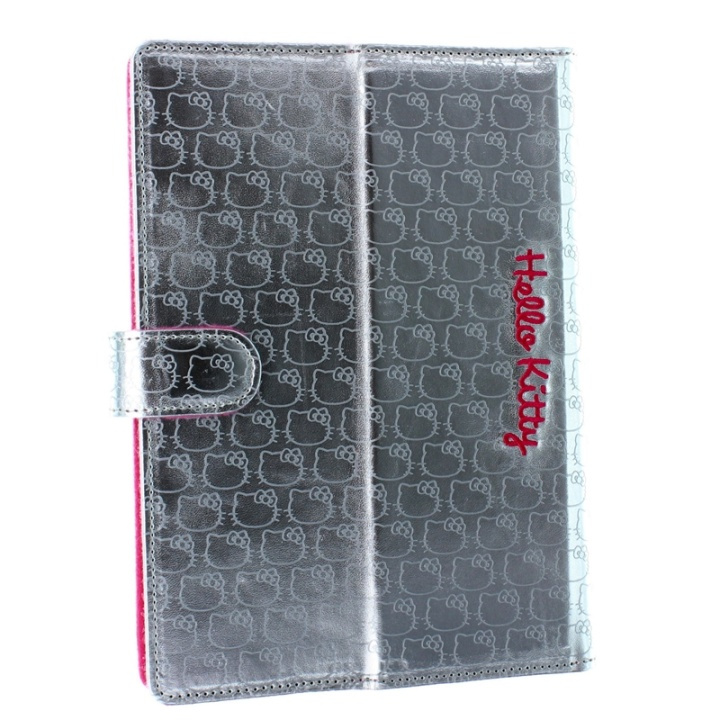 HELLO KITTY Tablet Fodral Silver 7-8tum Universal i gruppen SMARTPHONE & SURFPLATTOR / Surfplattor skydd / Universella skydd hos TP E-commerce Nordic AB (38-36260)