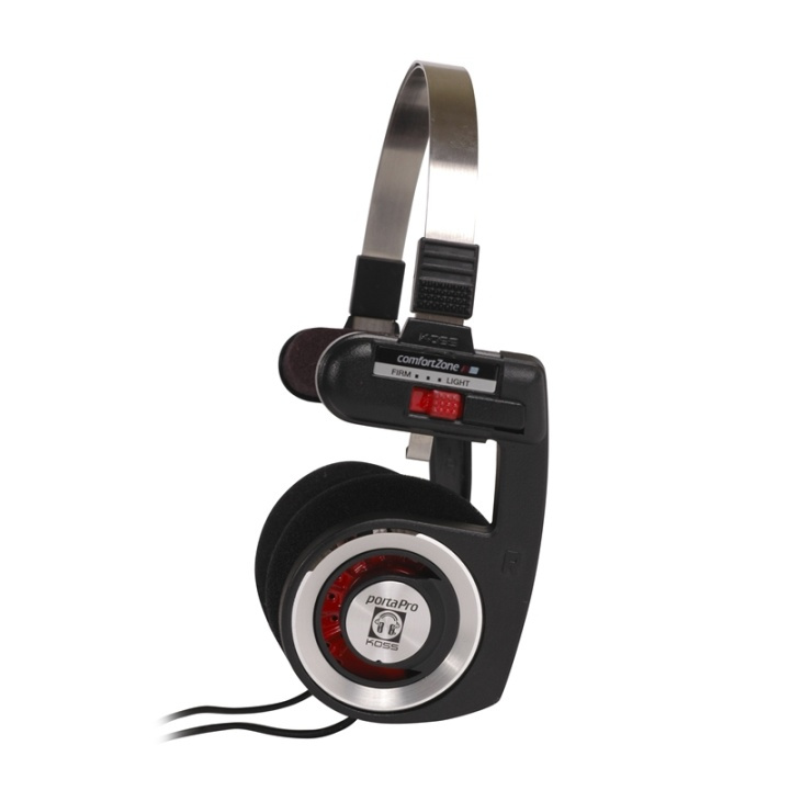 Koss Hörlur PortaPro2.0 Red Hot On-Ear (184292) i gruppen HEMELEKTRONIK / Ljud & Bild / Hörlurar & Tillbehör / Hörlurar hos TP E-commerce Nordic AB (38-36347)