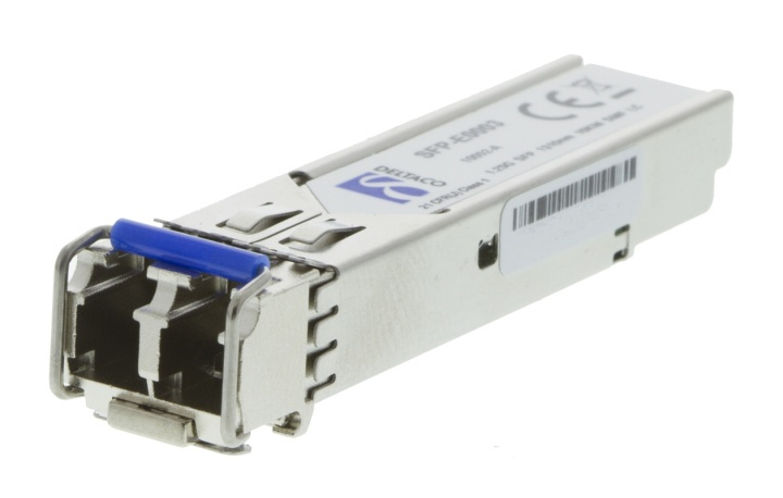 Deltaco SFP 1000Base-LX, LC, 1310nm, 10Km, Single-Mode (SFP-HP111) i gruppen DATORER & KRINGUTRUSTNING / Nätverk / Mediakonverter hos TP E-commerce Nordic AB (38-37183)