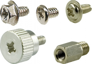 Deltaco skruvar för chassie/FDD/HDD 10/50-pack (SV-5)