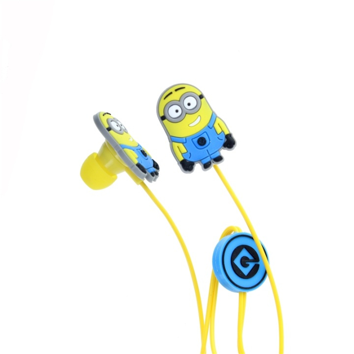 MINIONS Hörlur In-Ear Dave Gul i gruppen HEMELEKTRONIK / Ljud & Bild / Hörlurar & Tillbehör / Hörlurar hos TP E-commerce Nordic AB (38-38030)