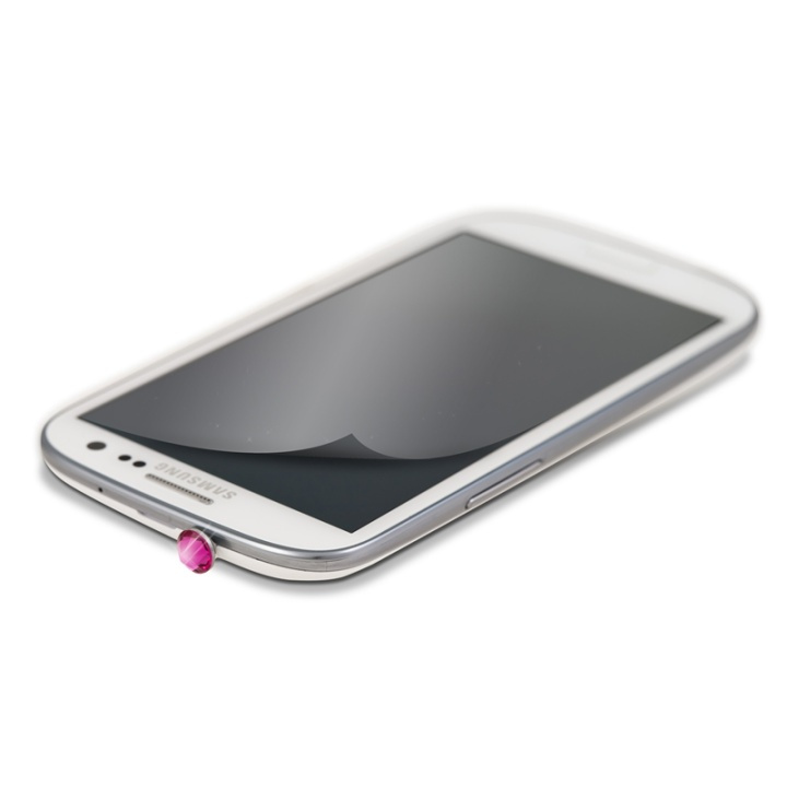 White Diamonds WHITE-DIAMONDS 3,5mm PIN Rosa inkl Sams.S3 glitterskärmskydd i gruppen SMARTPHONE & SURFPLATTOR / Övriga tillbehör / Gadgets hos TP E-commerce Nordic AB (38-38746)