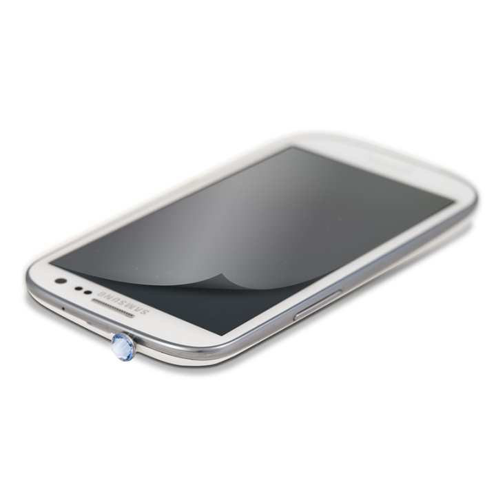 White Diamonds WHITE-DIAMONDS 3,5mm PIN Blå inkl Sams.S3 glitterskärmskydd i gruppen SMARTPHONE & SURFPLATTOR / Övriga tillbehör / Gadgets hos TP E-commerce Nordic AB (38-38748)