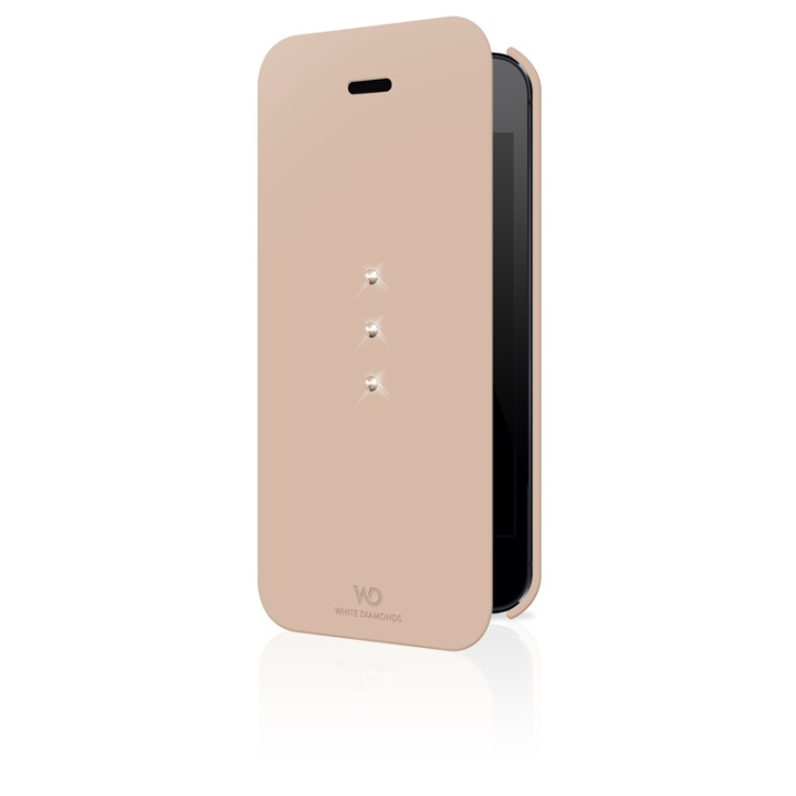 White Diamonds WHITE-DIAMONDS Crystal Booklet RoseGold iPhone5/5s/SE i gruppen SMARTPHONE & SURFPLATTOR / Mobilskydd / Apple / iPhone 5/5S/SE / Fodral hos TP E-commerce Nordic AB (38-38766)