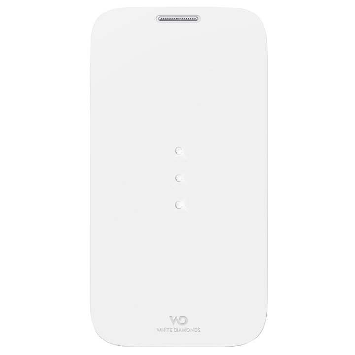 White Diamonds WHITE-DIAMONDS Crystal Booklet Vit Samsung S4 Mini i gruppen SMARTPHONE & SURFPLATTOR / Mobilskydd / Samsung hos TP E-commerce Nordic AB (38-38776)