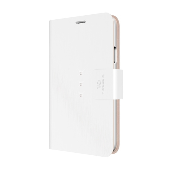White Diamonds WHITE-DIAMONDS Crystal Wallet Vit Samsung GS5 i gruppen SMARTPHONE & SURFPLATTOR / Mobilskydd / Samsung hos TP E-commerce Nordic AB (38-38791)