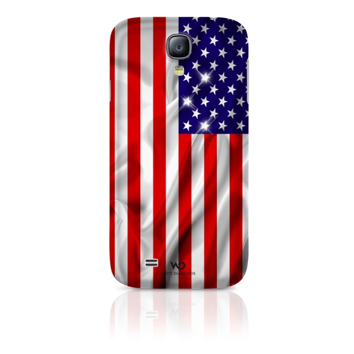 White Diamonds WHITE-DIAMONDS Flagga USA Samsung S4 i gruppen SMARTPHONE & SURFPLATTOR / Mobilskydd / Samsung hos TP E-commerce Nordic AB (38-38803)