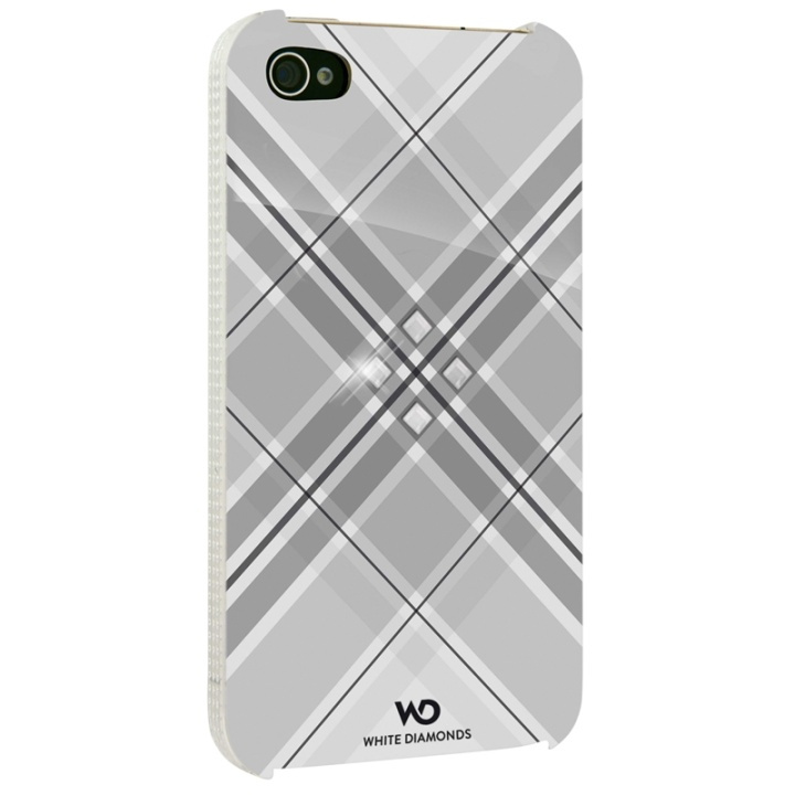 White Diamonds WHITE-DIAMONDS Grid Vit iPhone 4s Skal i gruppen SMARTPHONE & SURFPLATTOR / Mobilskydd / Apple / Äldre Apple-modeller hos TP E-commerce Nordic AB (38-38811)