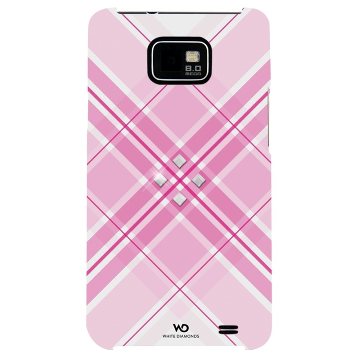 White Diamonds WHITE-DIAMONDS Grid Rosa Samsung S2 Skal i gruppen SMARTPHONE & SURFPLATTOR / Mobilskydd / Samsung hos TP E-commerce Nordic AB (38-38813)