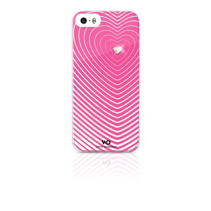 WD Heartbeat iPhone 5/5s, rosa (1210HBT41) i gruppen SMARTPHONE & SURFPLATTOR / Mobilskydd / Apple / iPhone 5/5S/SE / Skal hos TP E-commerce Nordic AB (38-38817)