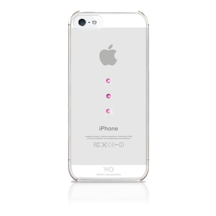 White Diamonds WHITE-DIAMONDS Skal iPhone 5/5s/SE Ice Rosa i gruppen SMARTPHONE & SURFPLATTOR / Mobilskydd / Apple / iPhone 5/5S/SE / Skal hos TP E-commerce Nordic AB (38-38822)