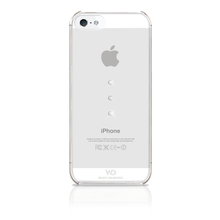 White Diamonds WHITE-DIAMONDS Skal iPhone 5/5s/SE Ice Vit i gruppen SMARTPHONE & SURFPLATTOR / Mobilskydd / Apple / iPhone 5/5S/SE / Skal hos TP E-commerce Nordic AB (38-38823)