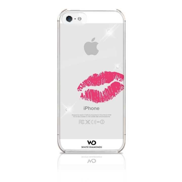 WD Lipstick Heart iPhone 5/5s, rosa (1210LIP61) i gruppen SMARTPHONE & SURFPLATTOR / Mobilskydd / Apple / iPhone 5/5S/SE / Skal hos TP E-commerce Nordic AB (38-38827)