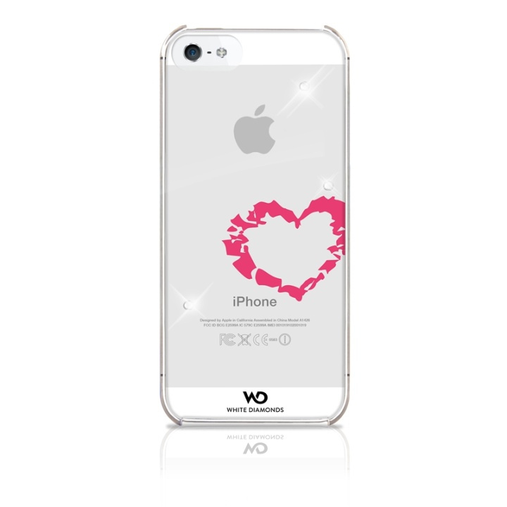 WD Lipstick Kiss iPhone 5/5s, rosa (1210LIP60) i gruppen SMARTPHONE & SURFPLATTOR / Mobilskydd / Apple / iPhone 5/5S/SE / Skal hos TP E-commerce Nordic AB (38-38828)