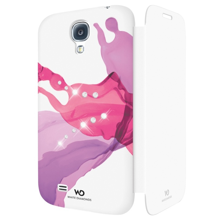 White Diamonds WHITE-DIAMONDS Liquids Booklet Rosa Samsung S4 i gruppen SMARTPHONE & SURFPLATTOR / Mobilskydd / Samsung hos TP E-commerce Nordic AB (38-38836)