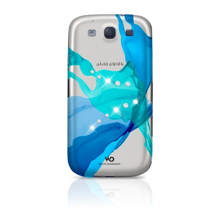 White Diamonds Liquids Blå Samsung S3 Skal i gruppen SMARTPHONE & SURFPLATTOR / Mobilskydd / Samsung hos TP E-commerce Nordic AB (38-38842)