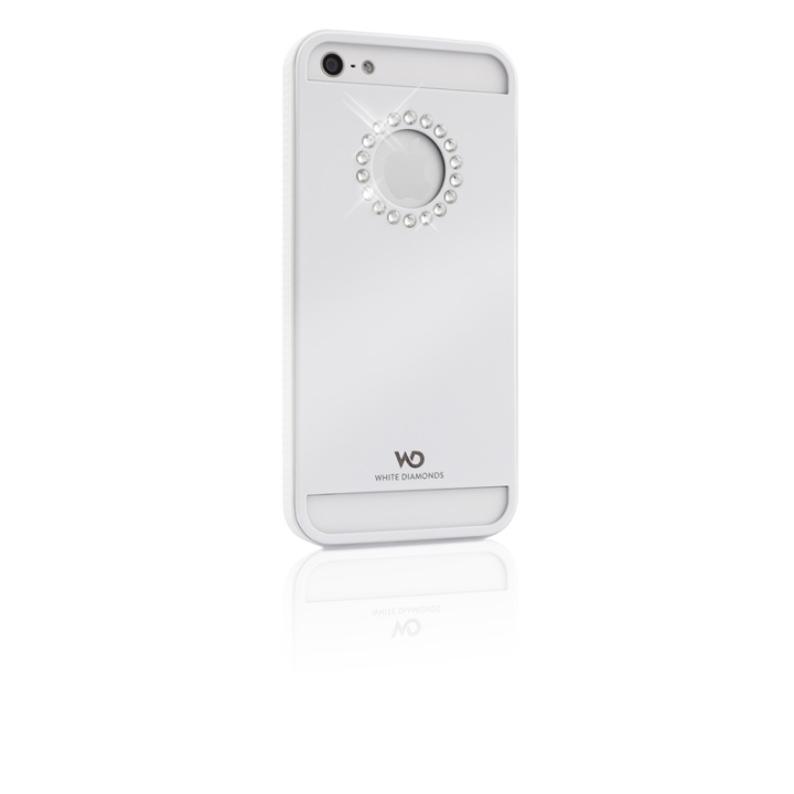 White Diamonds WHITE-DIAMONDS Skal Metal iPhone 5/5s/SE Flower Vit i gruppen SMARTPHONE & SURFPLATTOR / Mobilskydd / Apple / iPhone 5/5S/SE / Skal hos TP E-commerce Nordic AB (38-38848)