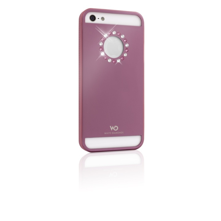 WD Metal iPhone 5/5s Flower, rosa (1210MMFLW41) i gruppen SMARTPHONE & SURFPLATTOR / Mobilskydd / Apple / iPhone 5/5S/SE / Skal hos TP E-commerce Nordic AB (38-38849)