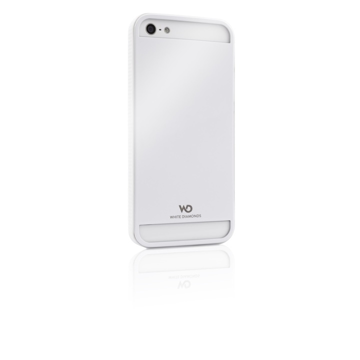 White Diamonds WHITE-DIAMONDS Skal Metal iPhone 5/5s/SE Vit i gruppen SMARTPHONE & SURFPLATTOR / Mobilskydd / Apple / iPhone 5/5S/SE / Skal hos TP E-commerce Nordic AB (38-38851)
