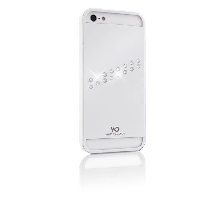 White Diamonds WHITE-DIAMONDS Skal Metal iPhone 5/5s/SE Stream Vit i gruppen SMARTPHONE & SURFPLATTOR / Mobilskydd / Apple / iPhone 5/5S/SE / Skal hos TP E-commerce Nordic AB (38-38853)