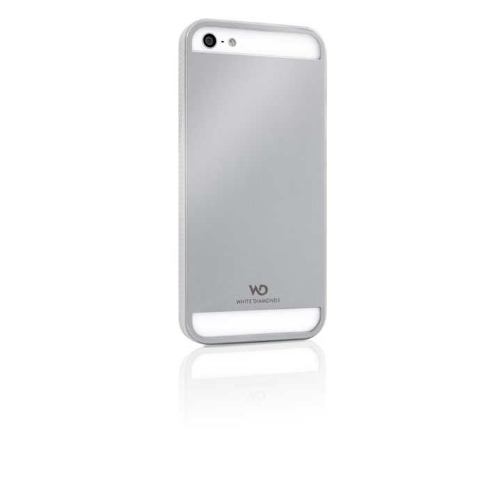 White Diamonds WHITE-DIAMONDS Skal Metal iPhone 5/5s/SE Silver i gruppen SMARTPHONE & SURFPLATTOR / Mobilskydd / Apple / iPhone 5/5S/SE / Skal hos TP E-commerce Nordic AB (38-38855)