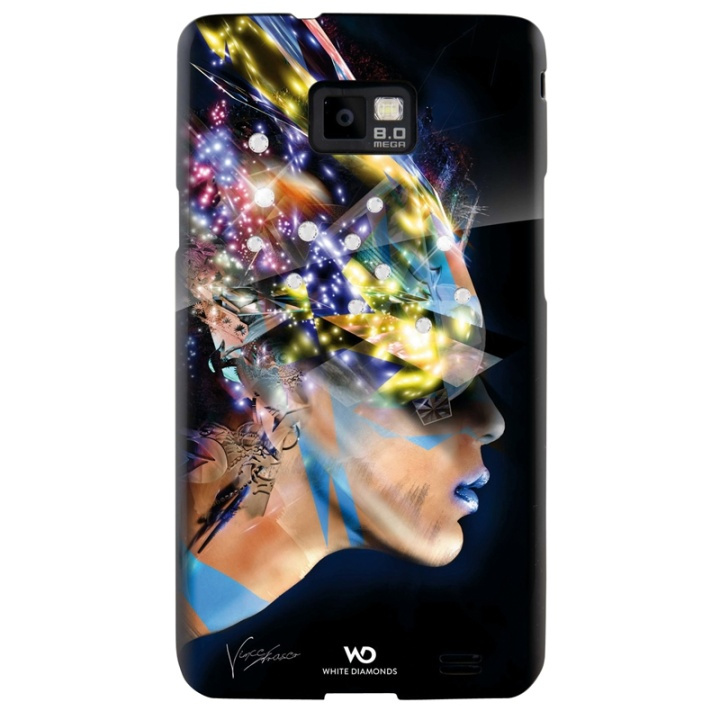 White Diamonds WHITE-DIAMONDS Nafrotiti Svart Samsung S2 Skal i gruppen SMARTPHONE & SURFPLATTOR / Mobilskydd / Samsung hos TP E-commerce Nordic AB (38-38866)