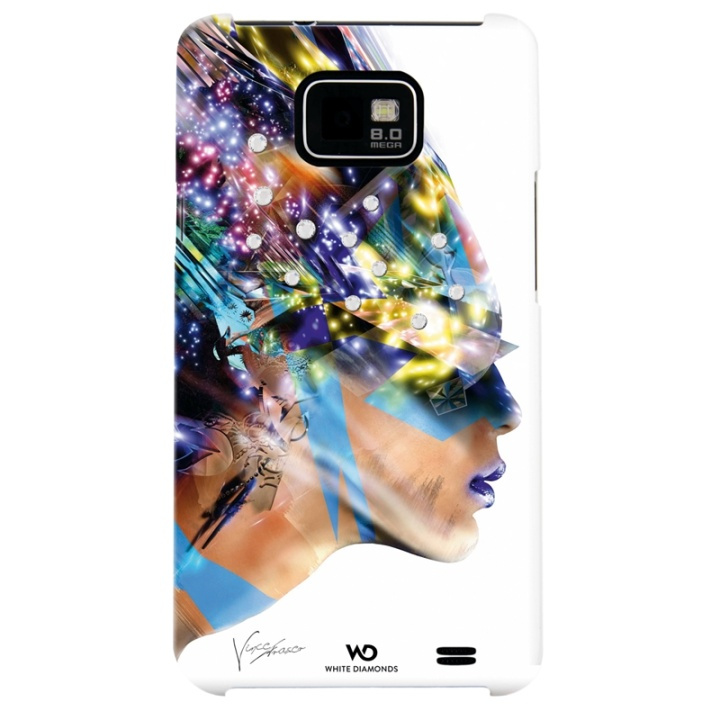 White Diamonds WHITE-DIAMONDS Nafrotiti Vit Samsung S2 Skal i gruppen SMARTPHONE & SURFPLATTOR / Mobilskydd / Samsung hos TP E-commerce Nordic AB (38-38867)