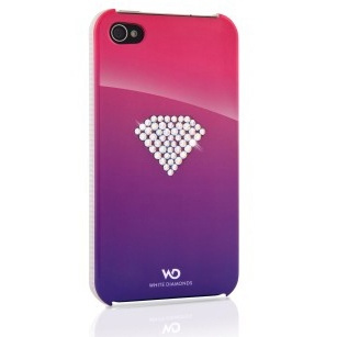 WD Rainbow iPhone 4/4s skal, rosa (1110RAI41) i gruppen SMARTPHONE & SURFPLATTOR / Mobilskydd / Apple / iPhone 4/4S / Skal hos TP E-commerce Nordic AB (38-38871)