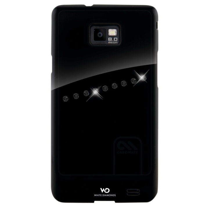 White Diamonds WHITE-DIAMONDS Sash svart Samsung S2 Skal i gruppen SMARTPHONE & SURFPLATTOR / Mobilskydd / Samsung hos TP E-commerce Nordic AB (38-38895)