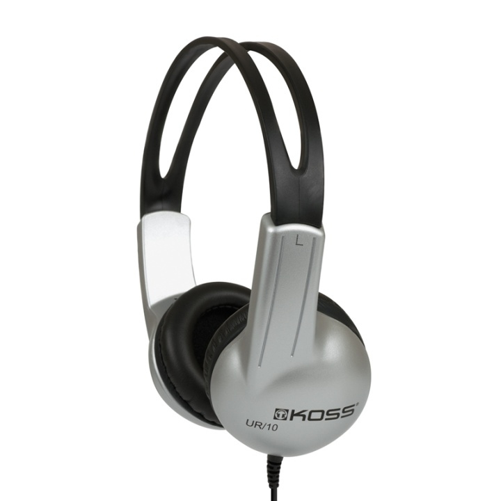 KOSS Hörlur UR10 On-Ear Silver i gruppen HEMELEKTRONIK / Ljud & Bild / Hörlurar & Tillbehör / Hörlurar hos TP E-commerce Nordic AB (38-38981)