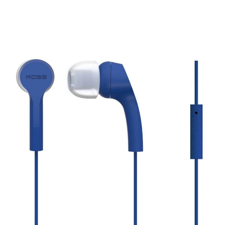 Koss Hörlur KEB9i In Ear Mic Blå i gruppen HEMELEKTRONIK / Ljud & Bild / Hörlurar & Tillbehör / Hörlurar hos TP E-commerce Nordic AB (38-39010)