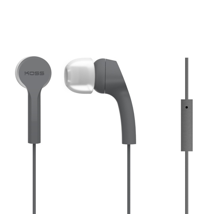 Koss Hörlur KEB9i In Ear Mic Grå i gruppen HEMELEKTRONIK / Ljud & Bild / Hörlurar & Tillbehör / Hörlurar hos TP E-commerce Nordic AB (38-39011)