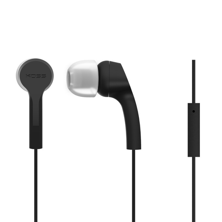 KOSS Hörlur KEB9i In-Ear Mic Svart i gruppen HEMELEKTRONIK / Ljud & Bild / Hörlurar & Tillbehör / Hörlurar hos TP E-commerce Nordic AB (38-39012)