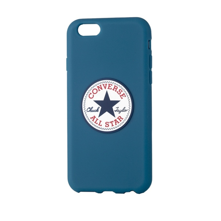 Converse Case Silicone iPhone 6/7/8/SE Blue i gruppen SMARTPHONE & SURFPLATTOR / Mobilskydd / Apple / iPhone 6/6S / Skal hos TP E-commerce Nordic AB (38-39067)