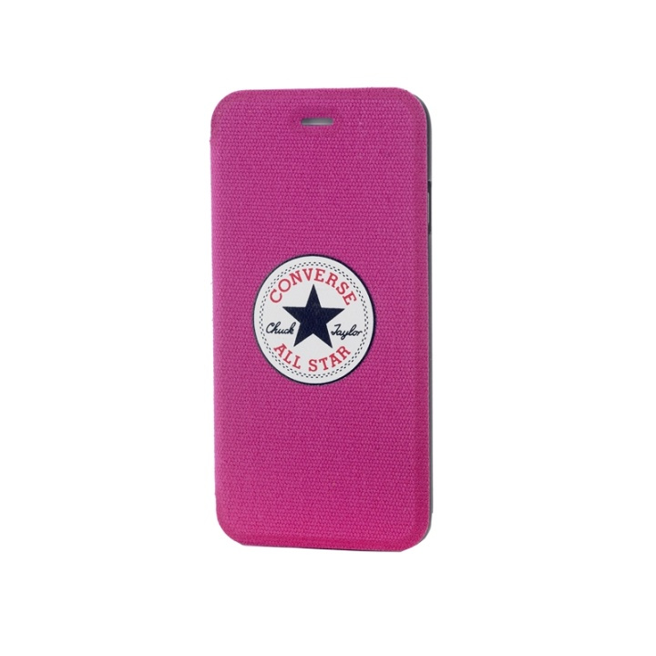 Converse Case Canvas iPhone 6/7/8/SE Pink i gruppen SMARTPHONE & SURFPLATTOR / Mobilskydd / Apple / iPhone 6/6S / Fodral hos TP E-commerce Nordic AB (38-39072)