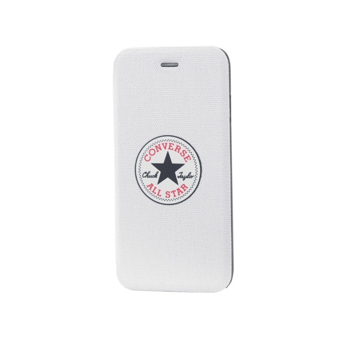 CONVERSE Mobilfodral Canvas iPhone 6 Plus Vit i gruppen SMARTPHONE & SURFPLATTOR / Mobilskydd / Apple / iPhone 6 Plus/6S Plus / Fodral hos TP E-commerce Nordic AB (38-39078)