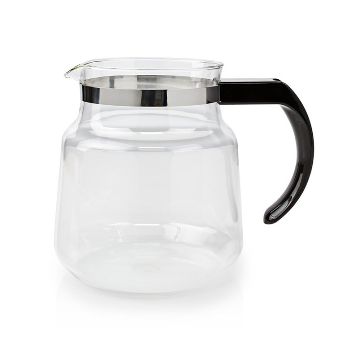 Nedis Glass kaffekannan | Kompatibel med: Moccamaster K / KB/ 1 0PL / Excellent 10S | 1.2 l | Svart i gruppen HEM, HUSHÅLL & TRÄDGÅRD / Hushållsmaskiner / Kaffemaskiner & Tillbehör / Filter & Tillbehör hos TP E-commerce Nordic AB (38-39165)