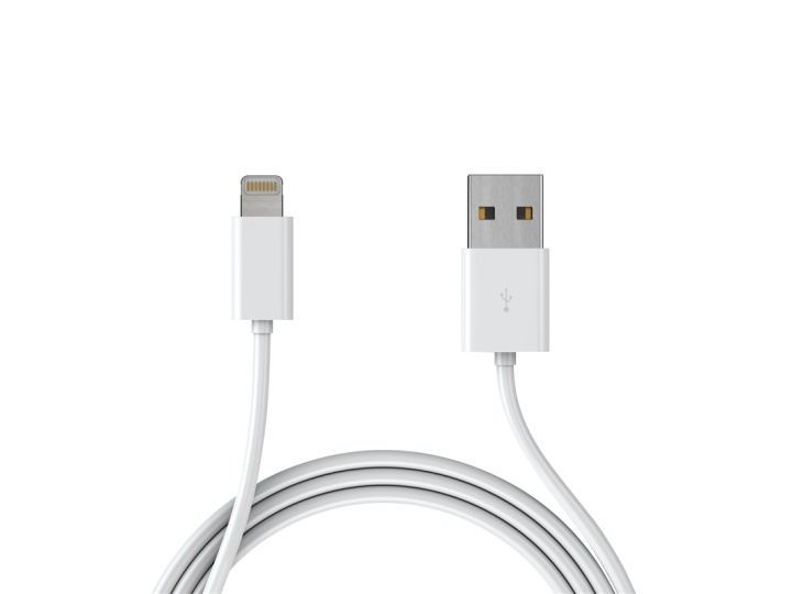 Extra kvalitativ USB-kabel till iPhone och iPad, 1 meter (Vit) i gruppen SMARTPHONE & SURFPLATTOR / Laddare & Kablar / Kablar / Kablar Lightning hos TP E-commerce Nordic AB (38-39379)