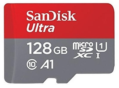 SanDisk minneskort 128GB, Ultra microSDXC, Class 10, UHS-I, 100MB/s i gruppen HEMELEKTRONIK / Lagringsmedia / Minneskort / Micro SD/HC/XC hos TP E-commerce Nordic AB (38-39772)