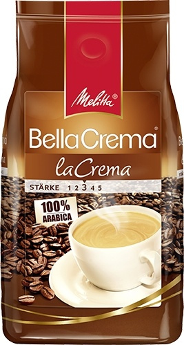 Melitta, Bella Crema La Crema hela kaffebönor i gruppen HEM, HUSHÅLL & TRÄDGÅRD / Hushållsapparater / Kaffemaskiner och tillbehör / Kaffebönor hos Teknikproffset Nordic AB (38-39797)