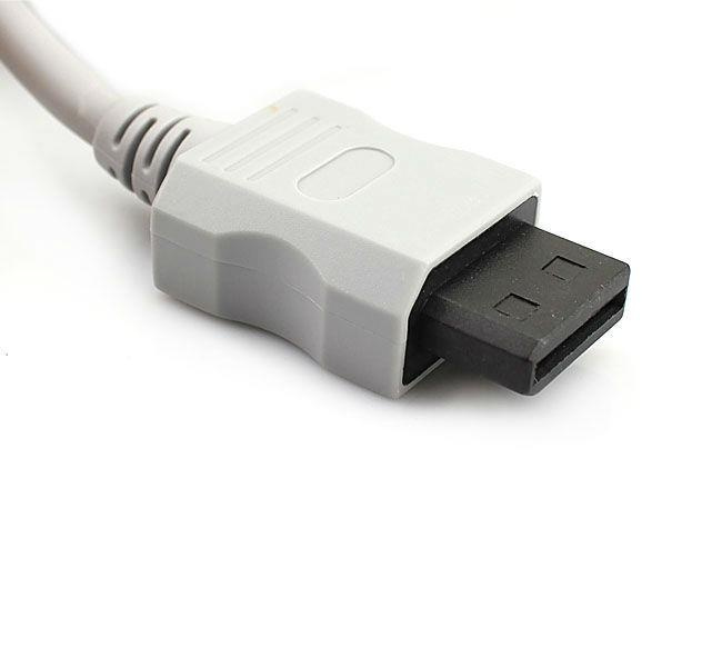 Komponent-kabel för Wii/Wii U (Grå) i gruppen HEMELEKTRONIK / Spelkonsoler & Tillbehör / Nintendo Wii hos TP E-commerce Nordic AB (38-4003)