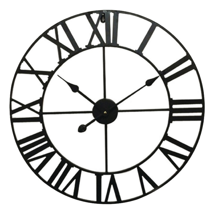 Balance Väggklocka 60 cm Analog Svart i gruppen HEM, HUSHÅLL & TRÄDGÅRD / Väggklockor & Räkneverk / Väggklockor hos TP E-commerce Nordic AB (38-40105)