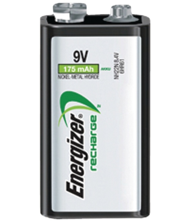 Energizer Laddningsbara Ni-MH-batteri E-Block | 8.4 V DC | 175 mAh | Förladdad | 1-Blister | 6HR61 i gruppen HEMELEKTRONIK / Batterier & Laddare / Laddningsbara batterier / Övriga hos TP E-commerce Nordic AB (38-40449)