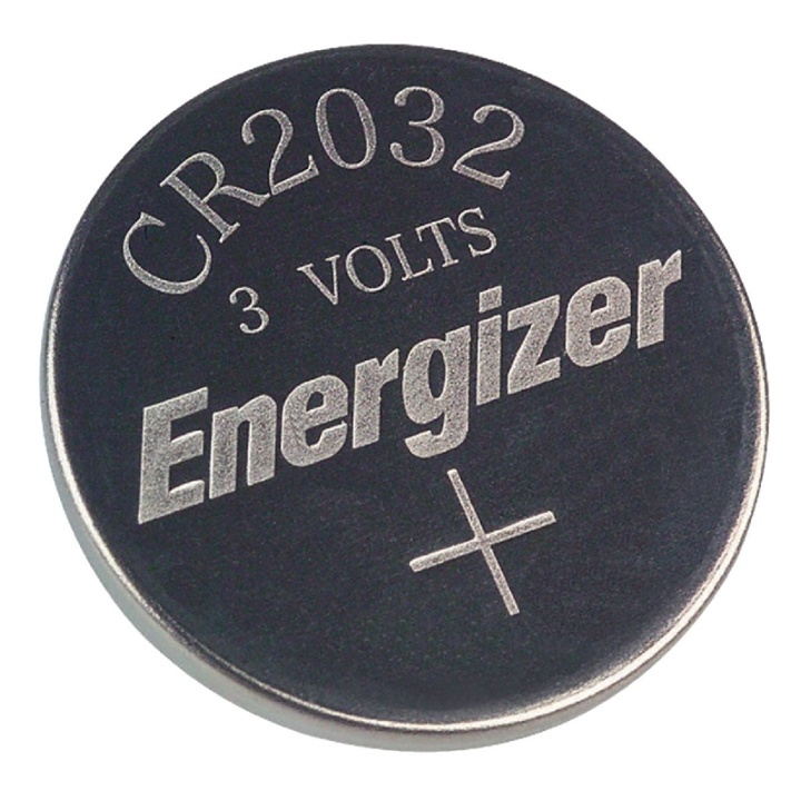 Energizer Knappcellsbatteri CR2032 2-pack (53524835700) i gruppen HEMELEKTRONIK / Batterier & Laddare / Batterier / Knappcell hos Teknikproffset Nordic AB (38-40470)