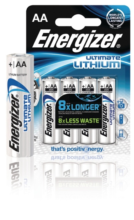 Energizer Ultimate lithium batteri FR6 FSB4 (635206) i gruppen HEMELEKTRONIK / Batterier & Laddare / Batterier / Övriga hos TP E-commerce Nordic AB (38-40503)