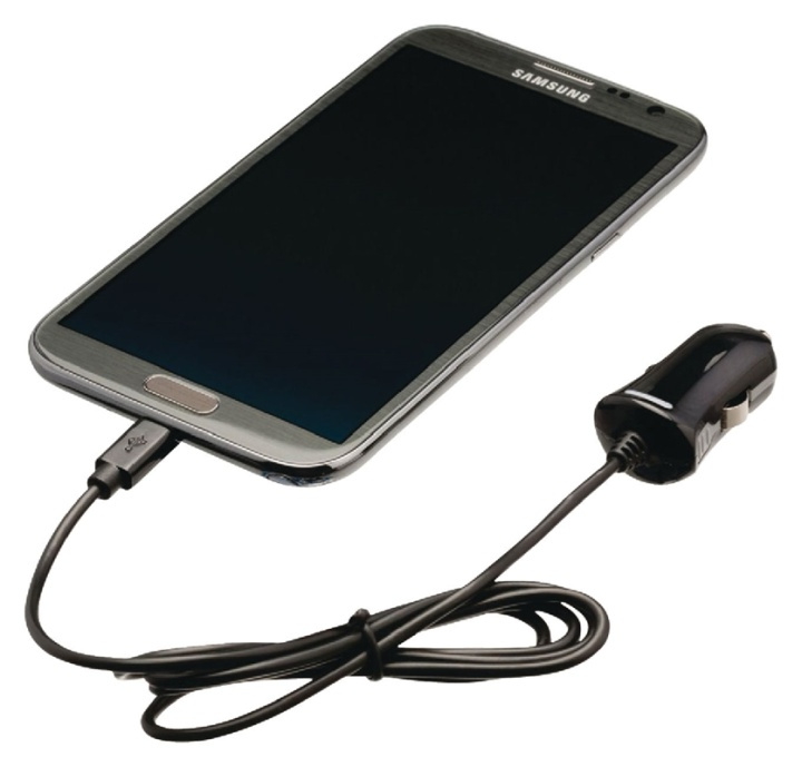 Valueline Billaddare 2.1 A Micro USB Svart i gruppen SMARTPHONE & SURFPLATTOR / Laddare & Kablar / Billaddare / Billaddare microUSB hos TP E-commerce Nordic AB (38-41858)
