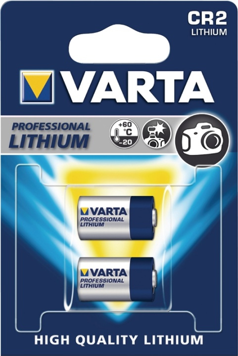 Varta CR2 litium-fotobatteri 3 V 920 mAh i gruppen HEMELEKTRONIK / Batterier & Laddare / Batterier / Övriga hos TP E-commerce Nordic AB (38-41952)