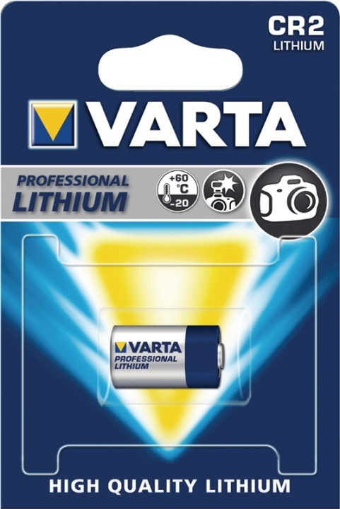 Varta CR2 litium-fotobatteri 3 V 920 mAh i gruppen HEMELEKTRONIK / Batterier & Laddare / Batterier / Övriga hos TP E-commerce Nordic AB (38-41953)