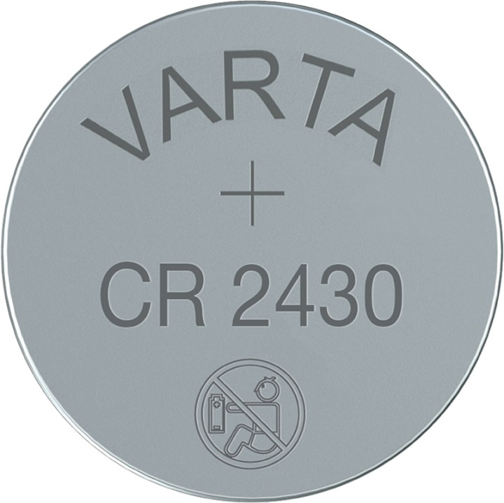 Varta Knappcellsbatteri CR2430 i gruppen HEMELEKTRONIK / Batterier & Laddare / Batterier / Knappcell hos TP E-commerce Nordic AB (38-41984)
